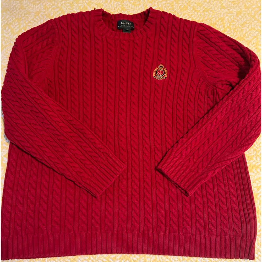Ralph Lauren cable knit sweater